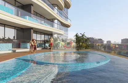 صورة لـ حوض سباحة شقة - 2 غرف نوم - 3 حمامات للبيع في سمانا براري فيوز - مجان - دبي ، صورة رقم 1