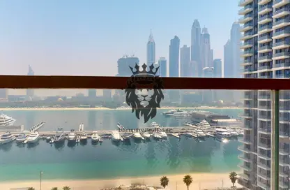 شقة - 2 غرف نوم - 2 حمامات للايجار في جراند بلو تاور 1 - إعمار بيتشفرونت - دبي هاربور - دبي