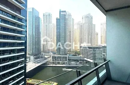 Apartment - 1 Bathroom for sale in Silverene Tower A - Silverene - Dubai Marina - Dubai