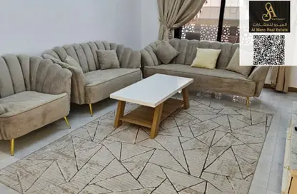 Apartment - 1 Bedroom - 2 Bathrooms for rent in Ajman Corniche Residences - Ajman Corniche Road - Ajman