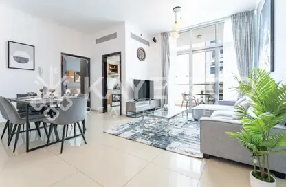 Apartment - 1 Bedroom - 2 Bathrooms for rent in DEC Tower 1 - DEC Towers - Dubai Marina - Dubai