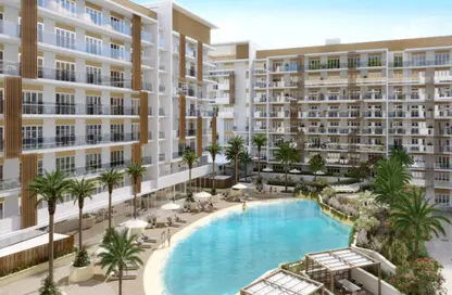 Apartment - Studio - 1 Bathroom for sale in Azizi Beach Oasis 2 - Dubai Studio City - Dubai