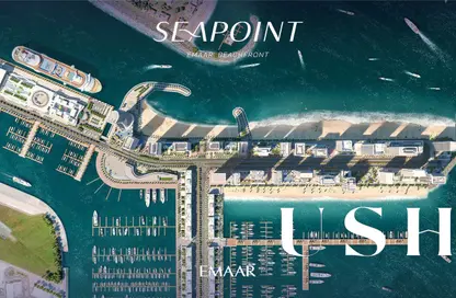 شقة - 4 غرف نوم - 4 حمامات للبيع في برج Seapoint 1 - سي بوينت - إعمار بيتشفرونت - دبي هاربور - دبي