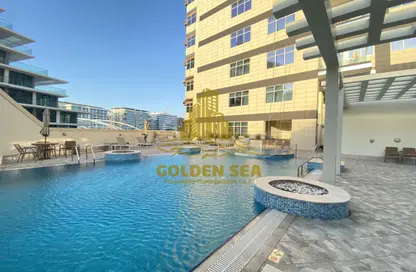 Pool image for: Duplex - 3 Bedrooms - 4 Bathrooms for rent in Al Seef - Al Raha Beach - Abu Dhabi, Image 1