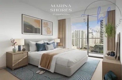 Apartment - 1 Bedroom - 1 Bathroom for sale in Marina Shores - Dubai Marina - Dubai