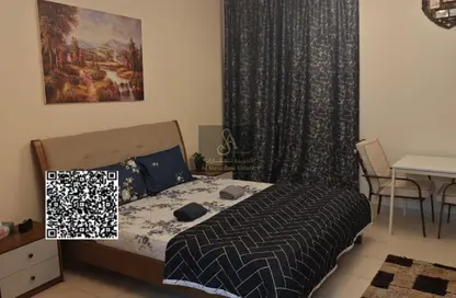 Apartment - Studio - 1 Bathroom for sale in Orient Tower 1 - Orient Towers - Al Bustan - Ajman Apartment - Studio - 1 Bathroom for sale in Orient Tower 1 - Orient Towers - Al Bustan - Ajman