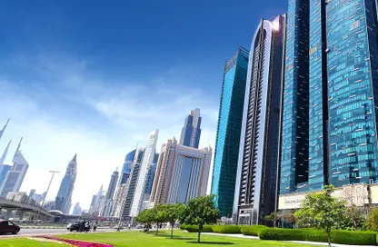 Apartment - 1 Bedroom - 2 Bathrooms for rent in Duja Tower - Sheikh Zayed Road - Dubai