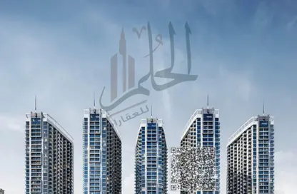 Apartment - 2 Bedrooms - 3 Bathrooms for sale in Ajman Creek Towers - Al Rashidiya 1 - Al Rashidiya - Ajman