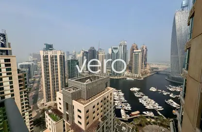 Apartment - 2 Bedrooms - 2 Bathrooms for rent in Al Mesk Tower - Emaar 6 Towers - Dubai Marina - Dubai