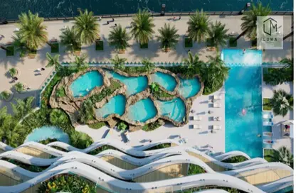 صورة لـ حوض سباحة شقة - غرفة نوم - 2 حمامات للبيع في شيك تاور - الخليج التجاري - دبي ، صورة رقم 1