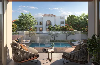 Villa - 4 Bedrooms - 7 Bathrooms for sale in Fay Alreeman - Al Shamkha - Abu Dhabi