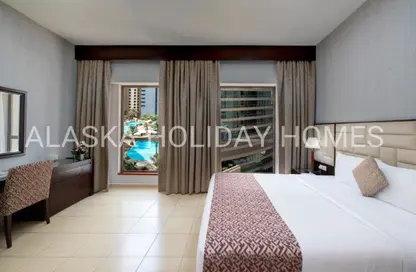Hotel  and  Hotel Apartment - 3 Bedrooms - 4 Bathrooms for rent in Suha JBR Hotel Apartments - Jumeirah Beach Residence - Dubai