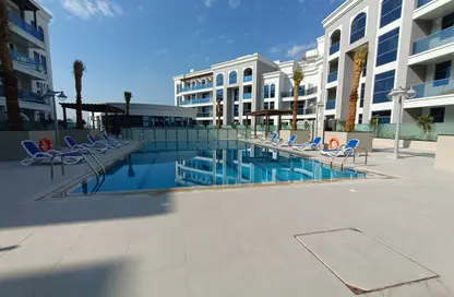 Apartment - 1 Bedroom - 2 Bathrooms for rent in Art Gardens Building A - Arjan - Dubai