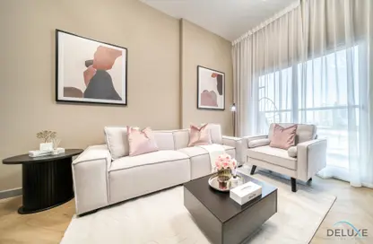 Living Room image for: Apartment - 1 Bedroom - 1 Bathroom for rent in Bella Rose - Al Barsha South - Al Barsha - Dubai, Image 1