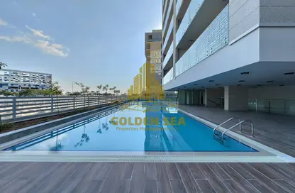 Pool image for: Apartment - 3 Bedrooms - 5 Bathrooms for rent in Canal View Building - Al Raha Beach - Abu Dhabi, Image 1