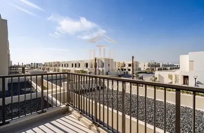 Balcony image for: Townhouse - 3 Bedrooms - 3 Bathrooms for rent in Reem Townhouses - Town Square - Dubai, Image 1