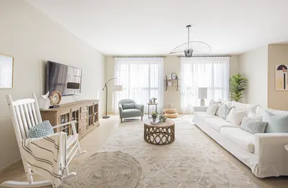 Living Room image for: Apartment - 4 Bedrooms - 5 Bathrooms for rent in Murjan 6 - Murjan - Jumeirah Beach Residence - Dubai, Image 1