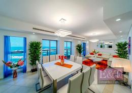 Living / Dining Room image for: Apartment - 4 bedrooms - 5 bathrooms for sale in Princess Tower - Dubai Marina - Dubai, Image 1