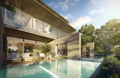 Pool image for: Bungalow - 6 Bedrooms - 7 Bathrooms for sale in Serenity Mansions - Tilal Al Ghaf - Dubai, Image 1