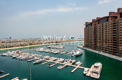 Water View image for: Apartment - 2 Bedrooms - 3 Bathrooms for rent in Marina Residences 2 - Marina Residences - Palm Jumeirah - Dubai, Image 1