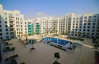Pool image for: Apartment - 3 Bedrooms - 4 Bathrooms for sale in Zahra Apartments 2B - Zahra Apartments - Town Square - Dubai, Image 1