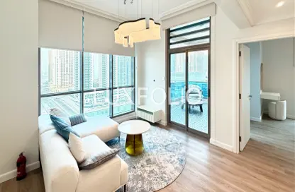 Apartment - 1 Bedroom - 2 Bathrooms for rent in Zumurud Tower - Dubai Marina - Dubai