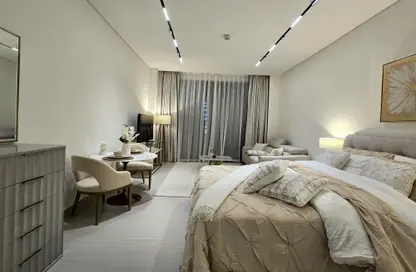 Apartment - Studio - 1 Bathroom for rent in Trillionaire Residences - Business Bay - Dubai
