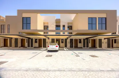Outdoor Building image for: Townhouse - 4 Bedrooms - 4 Bathrooms for sale in Aldhay at Bloom Gardens - Bloom Gardens - Al Salam Street - Abu Dhabi, Image 1