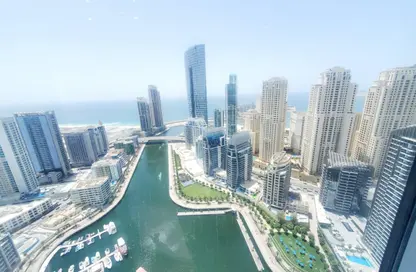 Apartment - 3 Bedrooms - 4 Bathrooms for rent in Stella Maris - Dubai Marina - Dubai