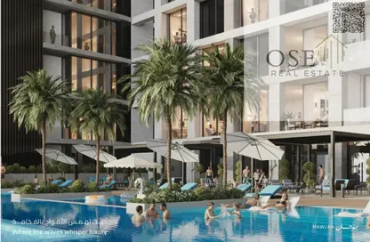 Apartment - 2 Bedrooms - 3 Bathrooms for sale in Ajman Corniche Residences - Ajman Corniche Road - Ajman Apartment - 2 Bedrooms - 3 Bathrooms for sale in Ajman Corniche Residences - Ajman Corniche Road - Ajman