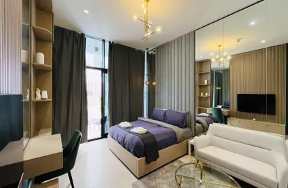 صورة لـ غرفة- غرفة النوم شقة - 1 حمام للايجار في ويستوود من امتياز - الفرجان - دبي ، صورة رقم 1