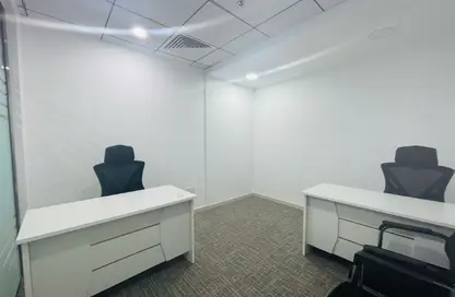 Office Space - Studio - 2 Bathrooms for rent in Hanging Garden Tower - Al Danah - Abu Dhabi