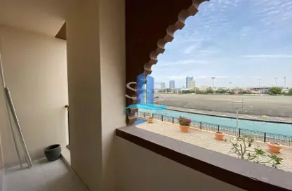 شقة - غرفة نوم - 2 حمامات للايجار في الاندلسي الاسباني - مساكن القناه المائية - مدينة دبي الرياضية - دبي