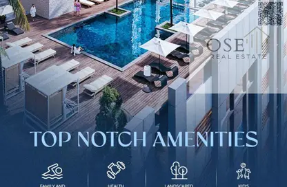 Apartment - 3 Bedrooms - 4 Bathrooms for sale in Ajman Creek Towers - Al Rashidiya 1 - Al Rashidiya - Ajman