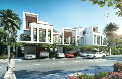 Townhouse - 5 Bedrooms - 5 Bathrooms for sale in Costa Brava 2 - Costa Brava at DAMAC Lagoons - Damac Lagoons - Dubai