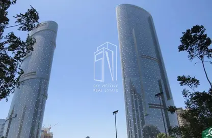 Apartment - 1 Bedroom - 2 Bathrooms for rent in Sun Tower - Shams Abu Dhabi - Al Reem Island - Abu Dhabi