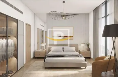 صورة لـ غرفة- غرفة النوم شقة - 3 غرف نوم - 3 حمامات للبيع في ذا هافن - مجان - دبي ، صورة رقم 1