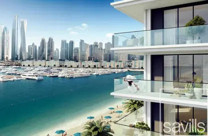 Apartment - 3 Bedrooms - 4 Bathrooms for sale in Beach Mansion - EMAAR Beachfront - Dubai Harbour - Dubai