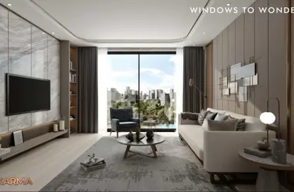 Apartment - 1 Bedroom - 2 Bathrooms for sale in Trinity by Karma - Arjan - Dubai