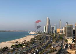 Duplex - 4 bedrooms - 5 bathrooms for rent in Bel Ghailam Tower - Corniche Road - Abu Dhabi