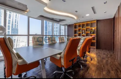 Business Centre - Studio - 2 Bathrooms for rent in The Court Tower - Business Bay - Dubai