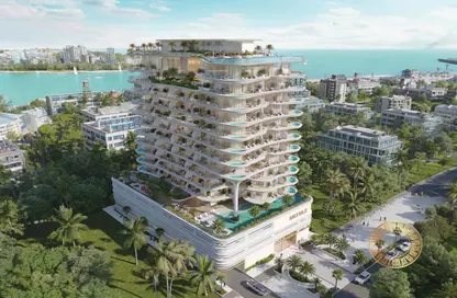 Apartment - 1 Bedroom - 1 Bathroom for sale in Beach Walk IV by Imtiaz - Dubai Islands - Dubai