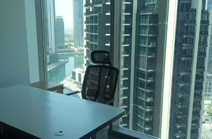 Office Space - Studio - 1 Bathroom for rent in The Binary Tower - Business Bay - Dubai