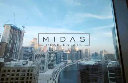 Business Centre - Studio - 4 Bathrooms for rent in The Binary Tower - Business Bay - Dubai