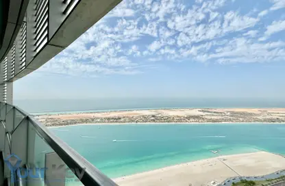 شقة - 4 غرف نوم - 5 حمامات للايجار في برج لاند مارك - شارع الكورنيش - أبوظبي