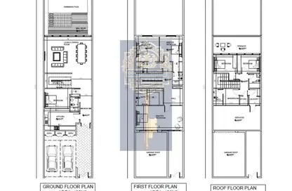 Townhouse - 4 Bedrooms - 5 Bathrooms for sale in Tilal City - Sharjah Townhouse - 4 Bedrooms - 5 Bathrooms for sale in Tilal City - Sharjah