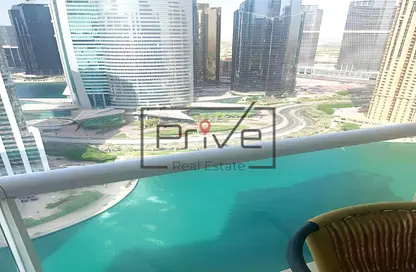 شقة - 1 حمام للايجار في ليك فيو - (JLT) مجمع B - أبراج بحيرة الجميرا - دبي
