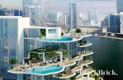 Apartment - 2 Bedrooms - 3 Bathrooms for sale in Chic Tower - Business Bay - Dubai