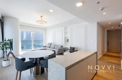 Apartment - 2 Bedrooms - 3 Bathrooms for rent in Grand Bleu Tower 1 - EMAAR Beachfront - Dubai Harbour - Dubai