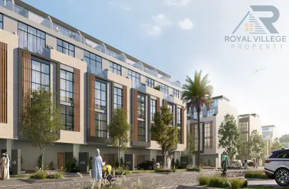 Townhouse - 3 Bedrooms - 7 Bathrooms for sale in Reportage Village Khalifa City - Khalifa City - Abu Dhabi